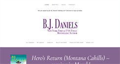 Desktop Screenshot of bjdaniels.com