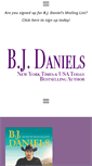 Mobile Screenshot of bjdaniels.com